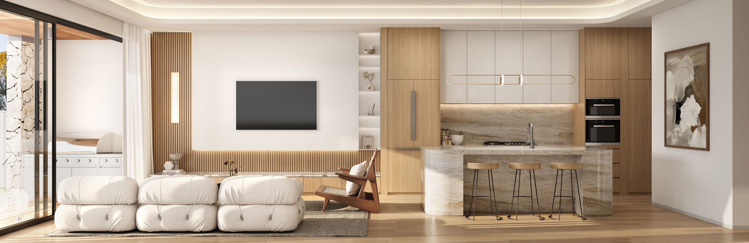 Kitchen & Living